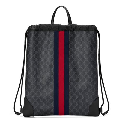 gucci drawstring backpack mens|Gucci backpacks bootleg.